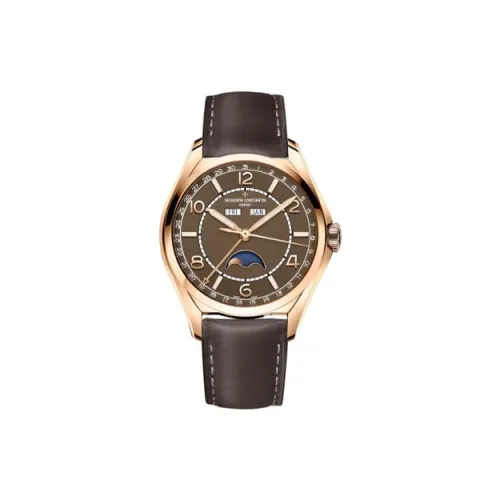 Vacheron Constantin Автоматический Механический Механизм Мужские Часы Wu Lu Zhi Type Collection FIFTYSIX 40mm*11,6mm Коричневый