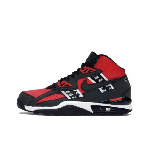 Nike Air Trainer SC Устойчивые к истиранию Низкие Кроссовки для тренировок Мужские Черные Красные