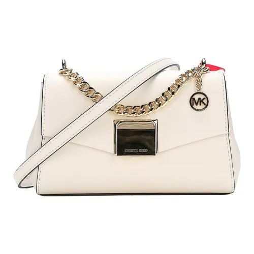 MICHAEL KORS Lita Кожа Сумка через плечо Маленькая Женская Белая