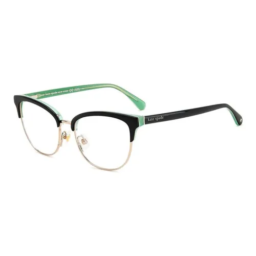 Kate Spade Нержавеющая сталь Прямоугольные Оправы для очков Унисекс Черный