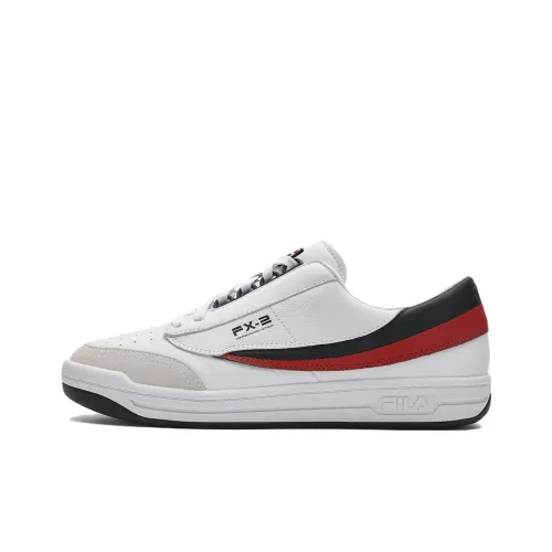 FILA FX 2 Slip-Resistant Shock Absorbers Low Top Скейтборд Кроссовки Мужские Белые