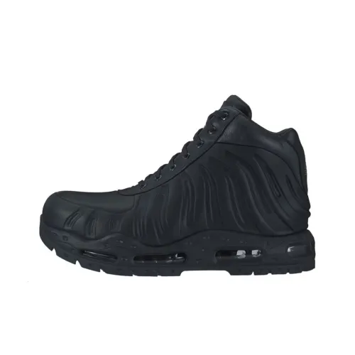 Nike Air Max Foamdome Abrasion Resistant Баланс Высокий Топ Повседневная обувь Унисекс Черный