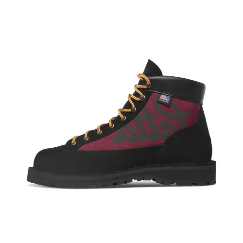 Patta x Danner Свет Короткий Мартин Ботинок Женские Черный Красный Зеленый