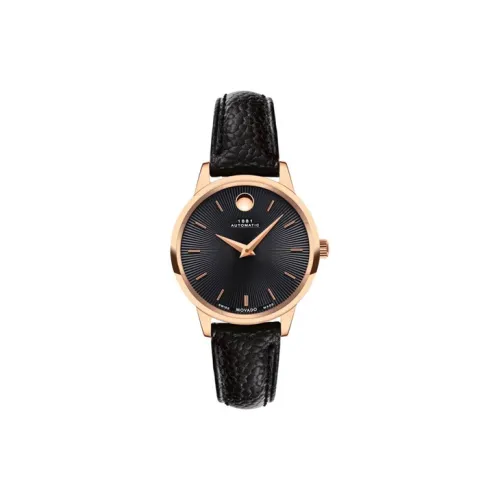 MOVADO Автоматические механические часы Женские, 30 мм * 8,25 мм, черные