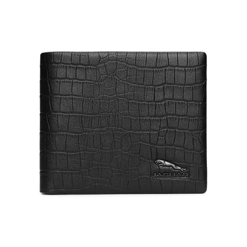 JAGUAR Кошелек из коровьей кожи мужской черный