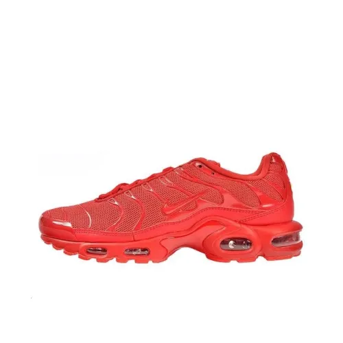 Nike Air Max Plus Hyper Jade Low Топ Повседневная обувь Унисекс Красный