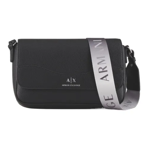 ARMANI EXCHANGE Полиэстер Сумка через плечо Средняя Женская Черная