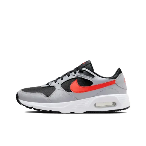 Nike Air Max SC Устойчивые к истиранию Низкие Беговые кроссовки Мужские Серый Черный