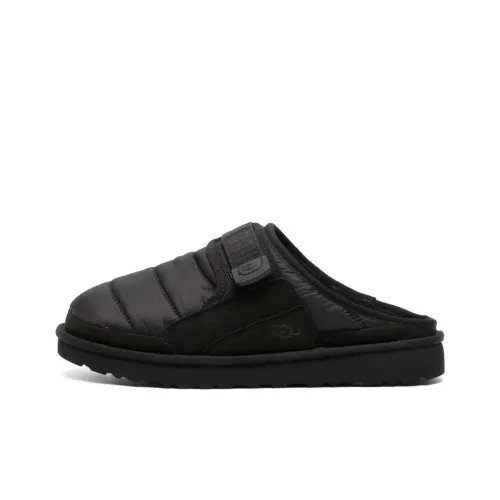 UGG Резиновая подошва Домашние тапочки Мужской Черный