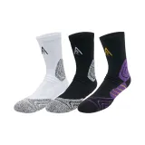 3 упаковки (Белый Серый *1 + Черный Серый *1 + Фиолетовый Золото *1)