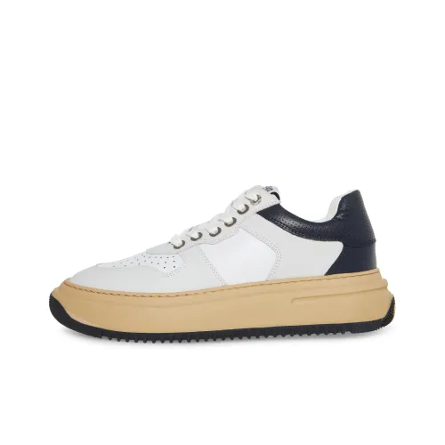 STEVE MADDEN Низкий топ Повседневная обувь Мужская Белый Серый