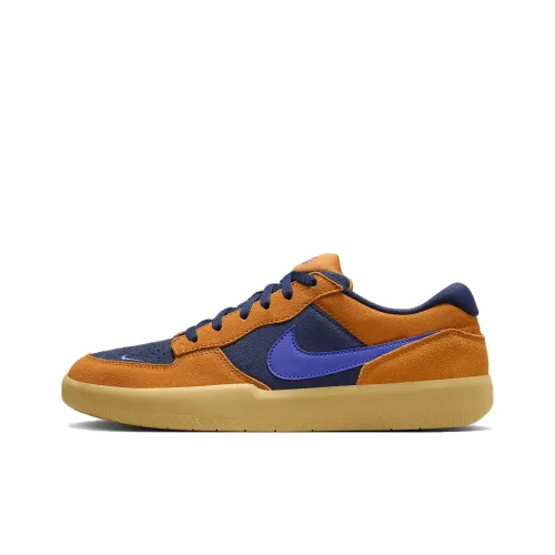 Nike SB Force 58 Low Топ Скейтборд Кроссовки Унисекс Оранжевый Желтый