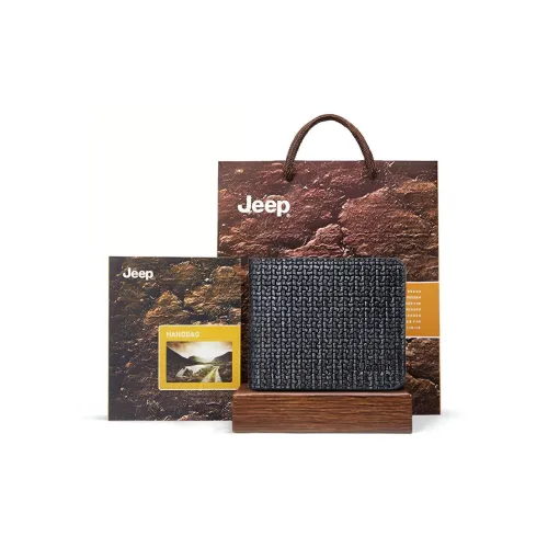 JEEP Кошельки Черный Мужской