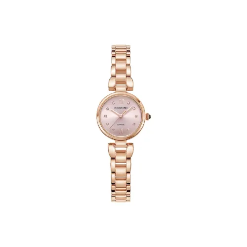 ROSSINI Chic Collection Кварцевый механизм нержавеющая сталь ремешок женские часы розовый циферблат