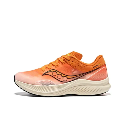 Saucony Slay Full Speed Амортизация Низкий Топ Беговые кроссовки Унисекс Оранжевый