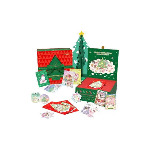 Ten Thousand Paintings Cloud Tour x Sanrio Family Christmas Party Коллекционная карта IP Аниме Карточки