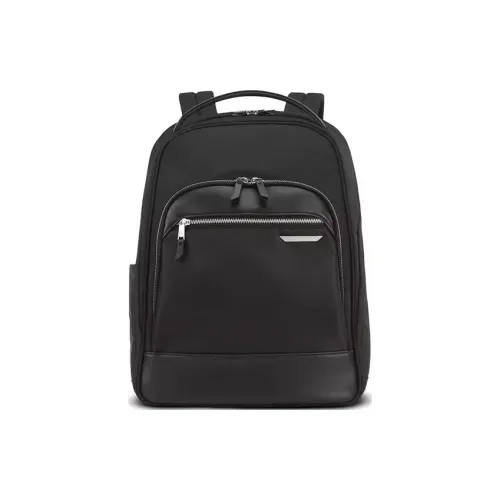 SAMSONITE Nylon Backpack Unisex Black SAMSONITE Нейлоновый рюкзак унисекс черный