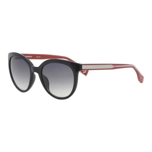 Converse Plastic Cat Eye Sunglasses Women's Black