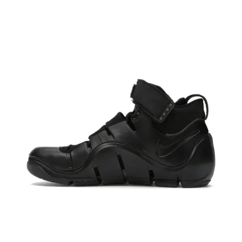 Nike Lebron 4 East Coast Blackout MID Топ Винтажные баскетбольные кроссовки Мужской Черный