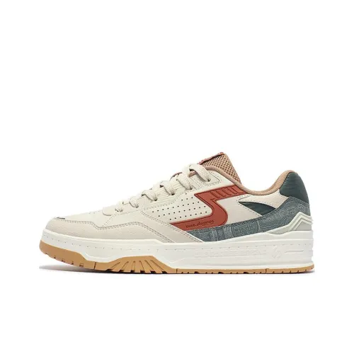 361° Cloud Journey Low Топ Скейтборд Кроссовки Мужские Серый Бежевый