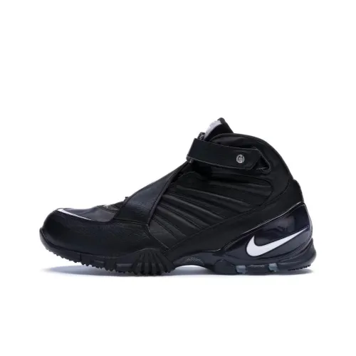 Nike Air Zoom Vick Series 3 Амортизация MID Топ Винтажные баскетбольные кроссовки Мужской Черный