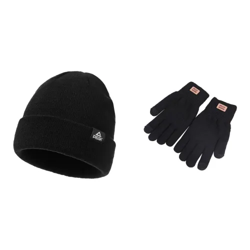 PEAK Вязаная шапка Шапки-бини Унисекс Черный Серый