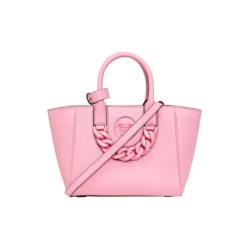 VERSACE La Medusa Телячья кожа Сумка через плечо Сумка Женская Розовая