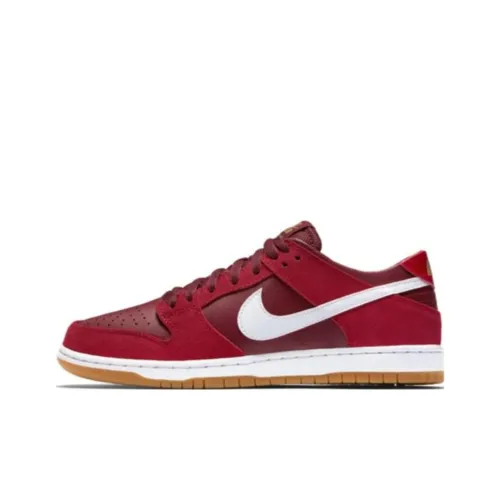 Nike Dunk SB Pro Low Топ Скейтборд Кроссовки Мужские Кедровые Красный