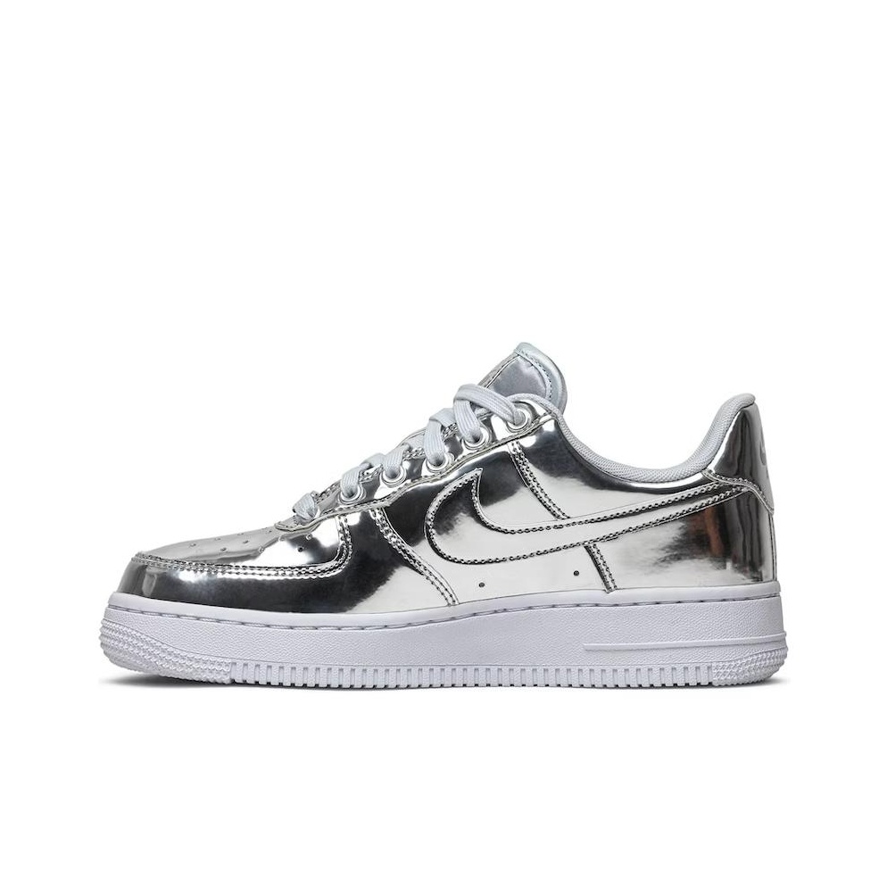 air force 1 silver check