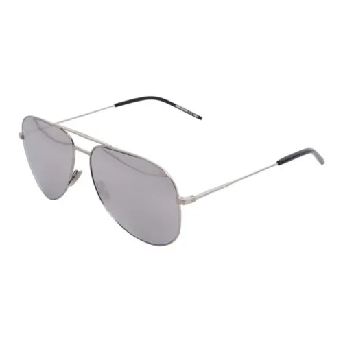 SAINT LAURENT Металл Aviator Солнцезащитные очки Женские Серый