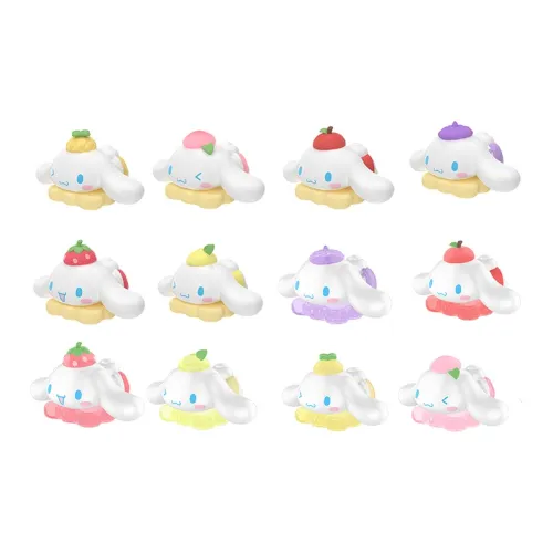 TOP TOY x Sanrio Cinnamoroll Мини Печенье Мини Милый Бобы Слепые Коробки Один Mystery Коробка Целая Коробка 18 Упаковок