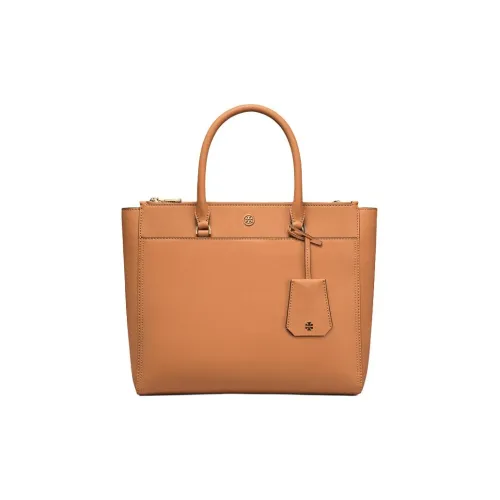 TORY BURCH Коровья кожа Тоут Сумка Сумка для покупок Сумка Большая Женская Коричневая