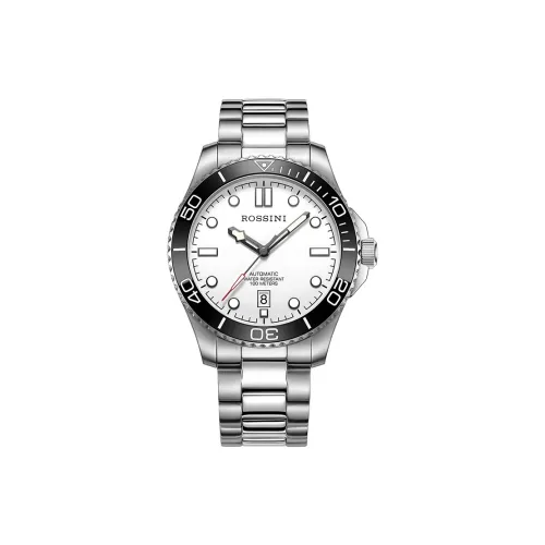 ROSSINI Механический механизм Мужские часы Voyager Collection 43мм*43мм*12,6мм Белый