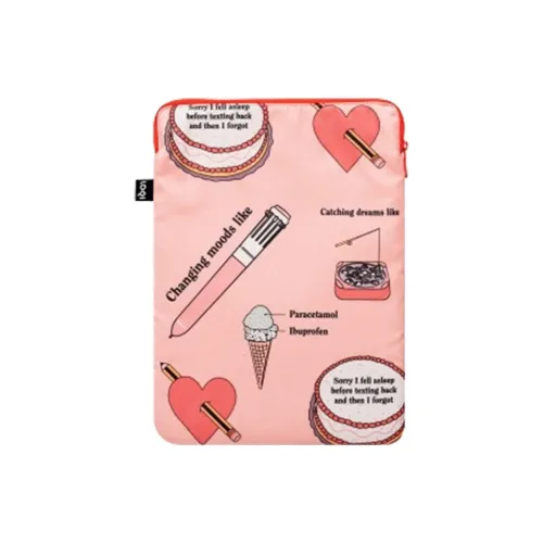 Loqi Giulia Hartz Коллаборация Переработанный полиэстер Ноутбук Сумка Средний Унисекс Hobby Model