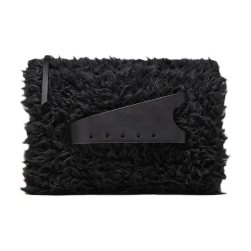 Maison Margiela Искусственный мех Клатч Женский Черный