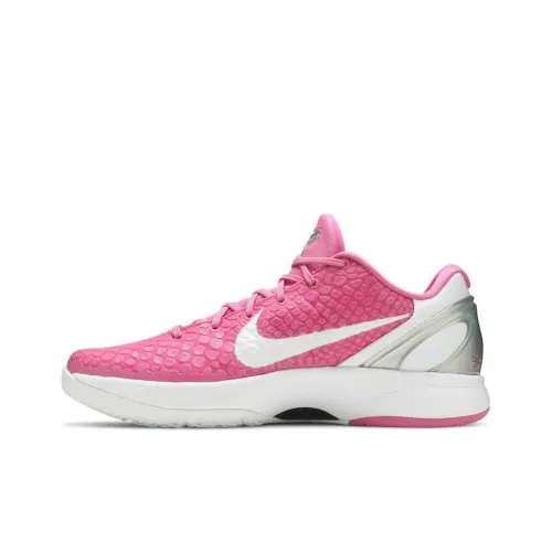 Nike Zoom Kobe 6 Kay Yow Think Розовый Коби 6 Game Ready Low Топ Баскетбольные кроссовки Мужской Розовый
