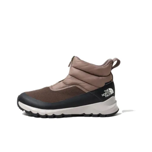 THE NORTH FACE ThermoBall PROGRESSIVE ZIP 2 Противоскользящие Высокие Кеды Уличная Обувь Женские Коричневый Черный