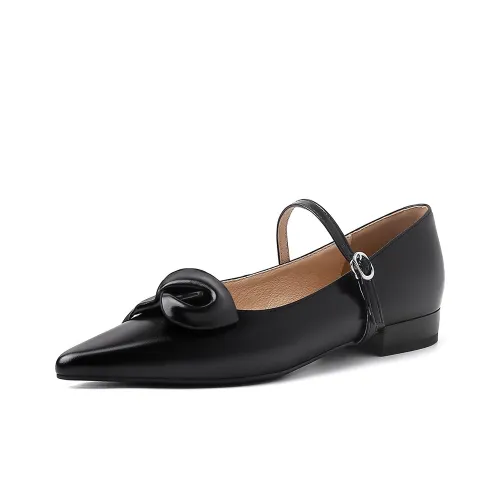 Плоская подошва классический стиль туфли Мэри Джейн длина корпуса 2 см женские