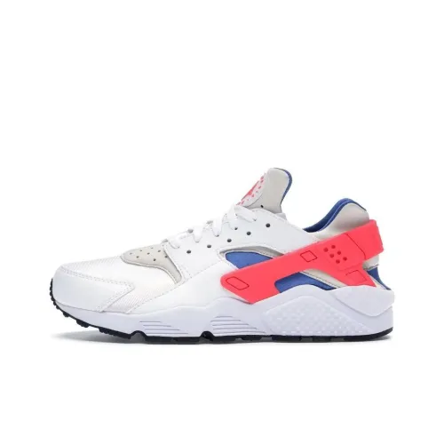 Nike Air Huarache Амортизация Низкий Топ Беговые кроссовки Мужские Белый Синий Розовый