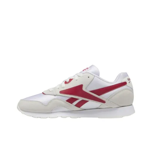 Reebok совместный Classic Nylon Плюс 1994 Low Топ Беговые кроссовки Унисекс Белый серый красный
