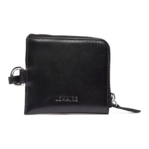 Lemaire Коровья кожа Одно плечо Через плечо Держатель для карт Мужской Черный