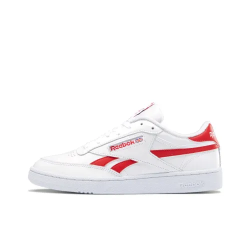 Reebok Revenge Low Топ Скейтборд Кроссовки Унисекс Белый Красный