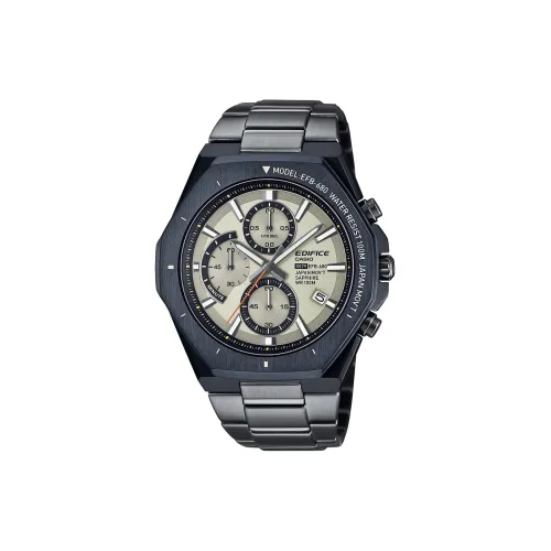 CASIO Кварцевый механизм Мужские часы EDIFICE 48мм*45,8мм*10,5мм Белый
