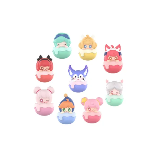 TOP TOY x Honor of Kings Мини Термокружка Милый Бобовый Сяо Цяо Слепые коробки Один Mystery Коробка Целая коробка 18 шт