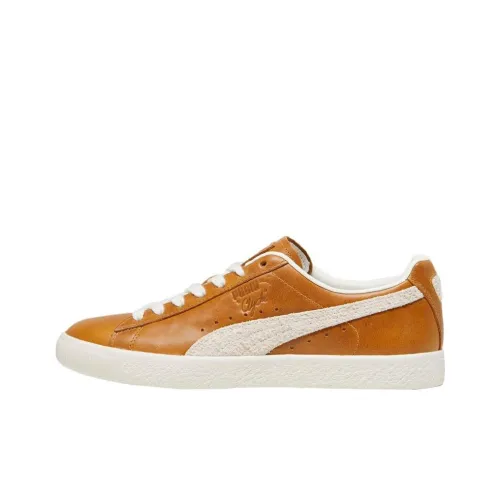 PUMA Clyde Paris Low Топ Скейтборд Кроссовки Унисекс Коричневый