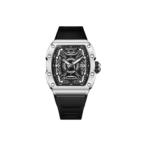 CERIEPON Механические Мужские Часы 49мм*42мм*13мм Черные