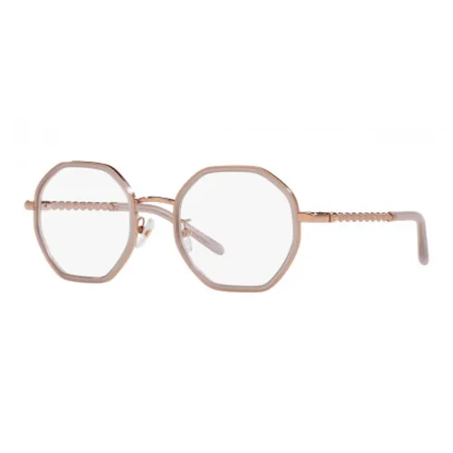 TORY BURCH Металл Нерегулярная форма Оправы для очков Женские Розовый