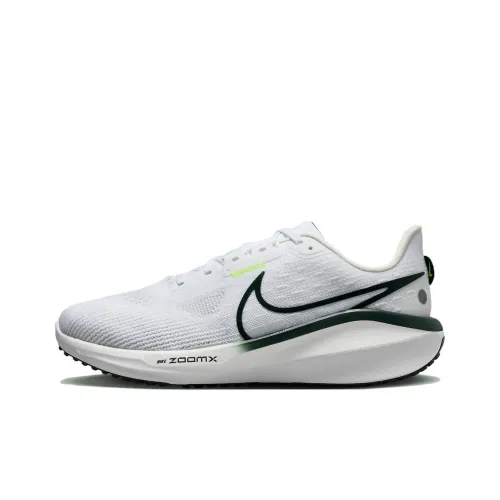 Nike Air Zoom Vomero 17 Амортизаторы Slip-resistant Дышащий Низкий Топ Повседневные Беговые кроссовки Мужские Белый Черный Зеленый