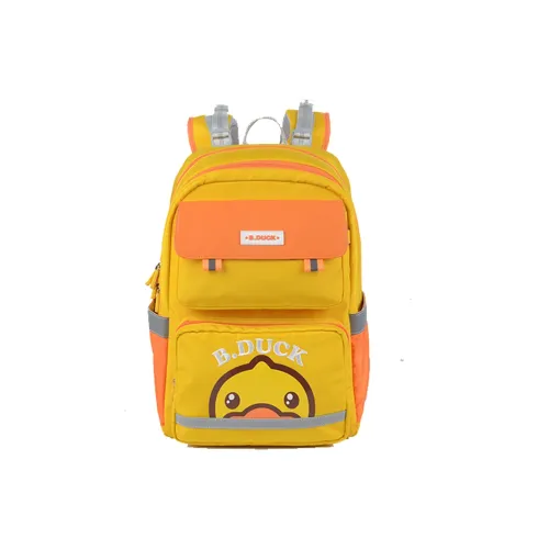 Back Care B.DUCK Collaboration Полиэстер Рюкзак Студенческий Рюкзак Маленький Унисекс Желтый Красный