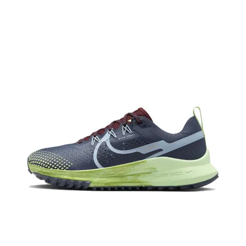 Nike Pegasus Trail 4 Slip-resistant Abrasion-resistant Low Top Беговые кроссовки Женские Серый Зеленый